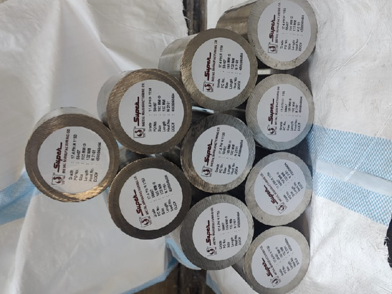 Wrapped steel coils ready for export